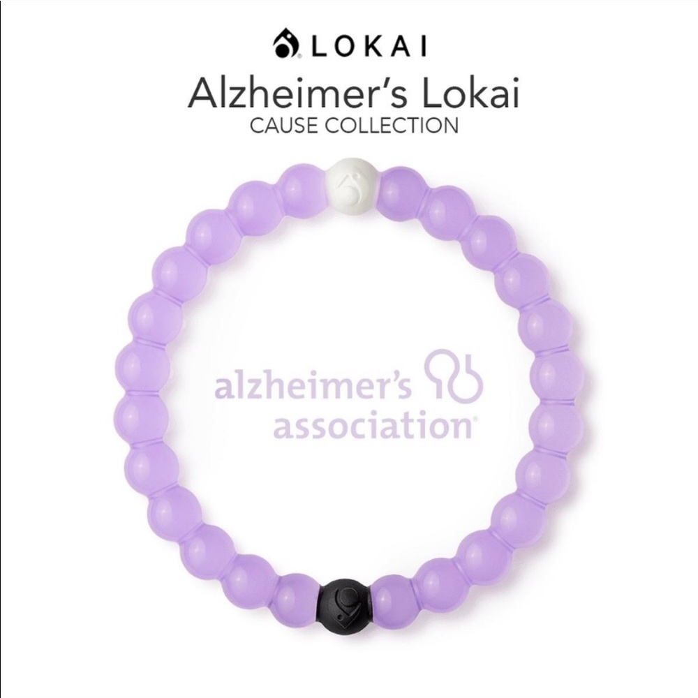 Purple Lokai Bracelet for Alzheimer’s Size: Small